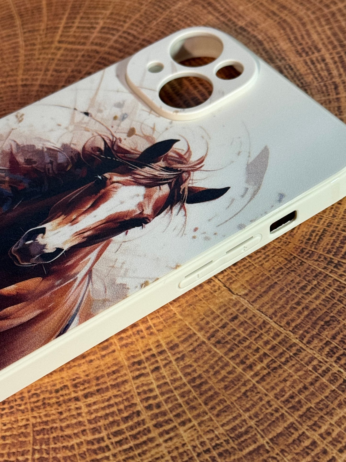 iPhone 14 or 15  Horse Galloping Soft Case