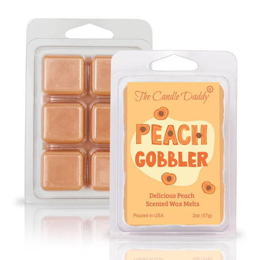 Peach Cobbler - Delicious Peach   Scented  Wax Melt