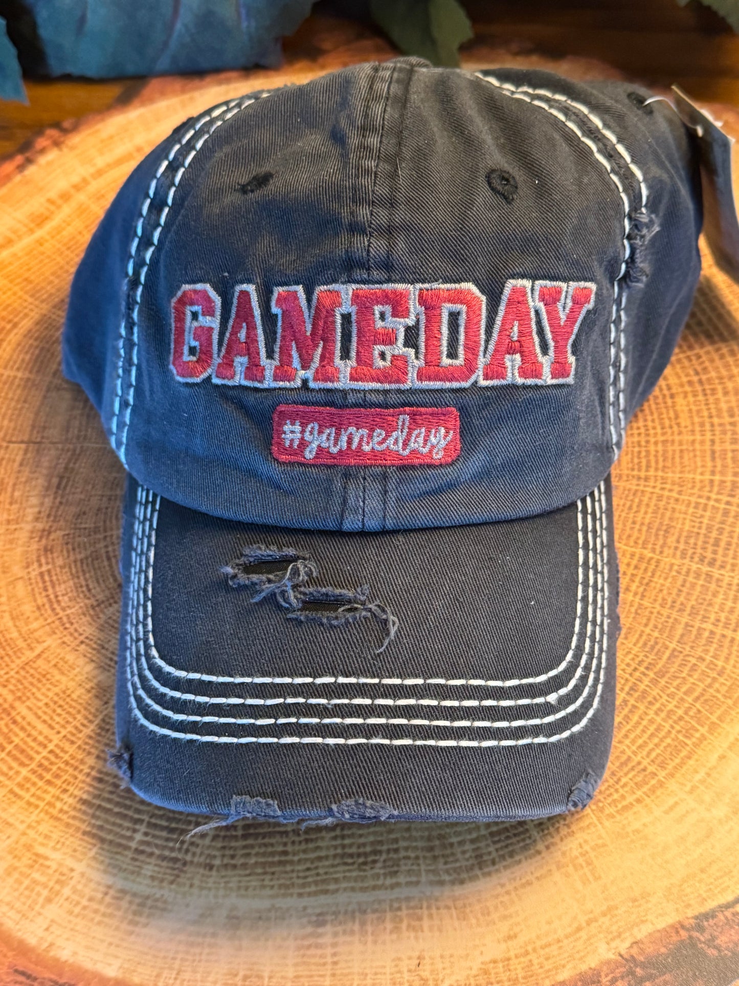 Black GAME DAY Baseball Hat