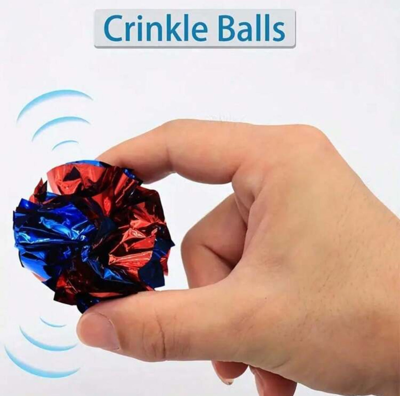 Cat Crinkle Ball