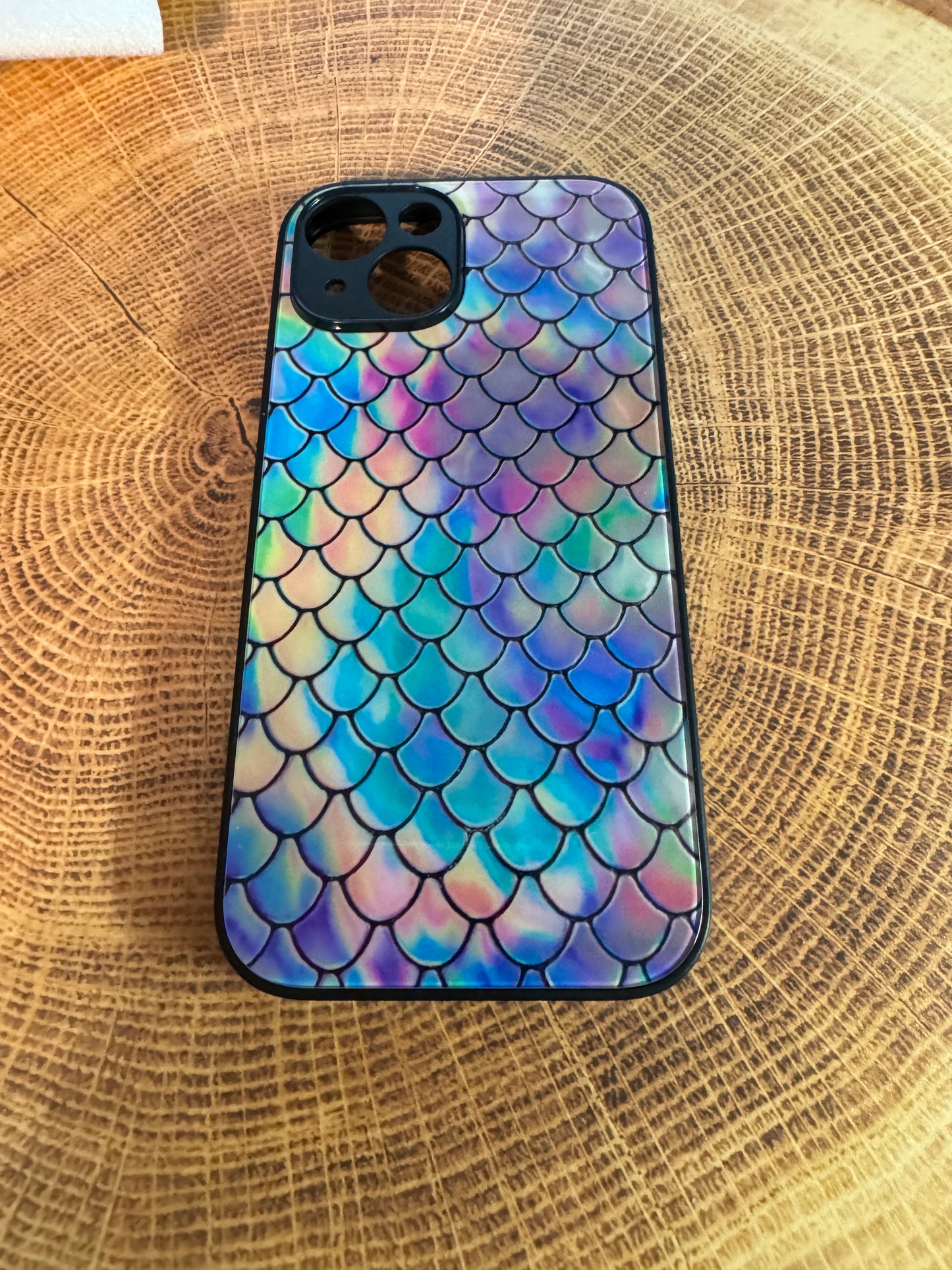 Mermaid Scale Multicolor IPhone Soft  Case