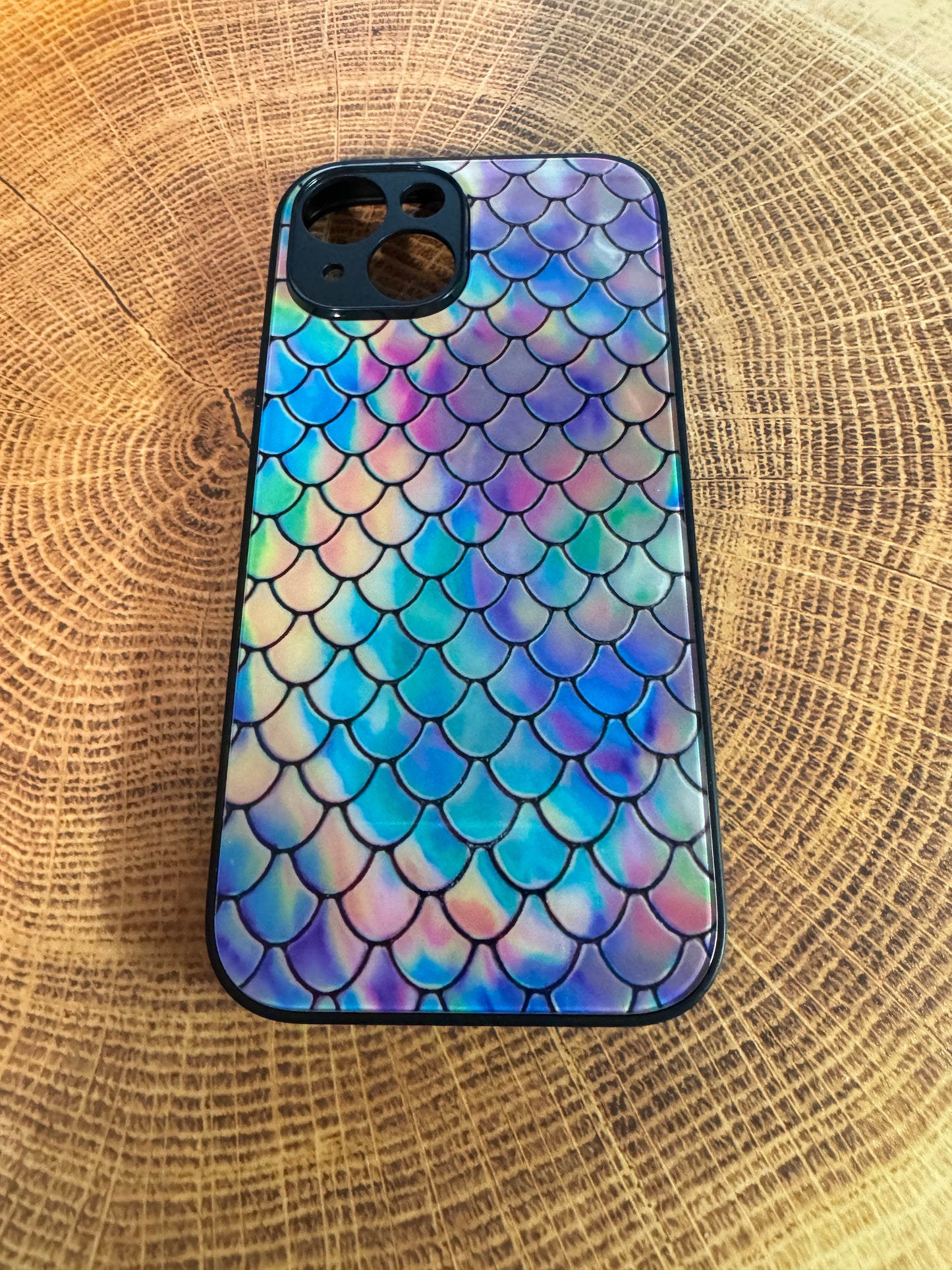 Mermaid Scale Multicolor IPhone Soft  Case