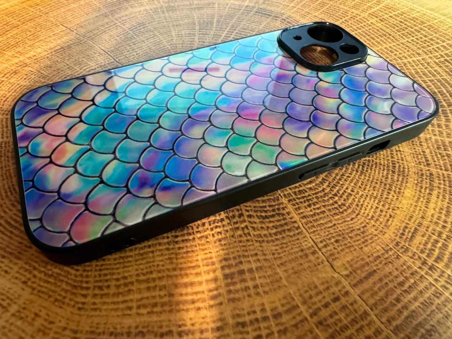 Mermaid Scale Multicolor IPhone Soft  Case