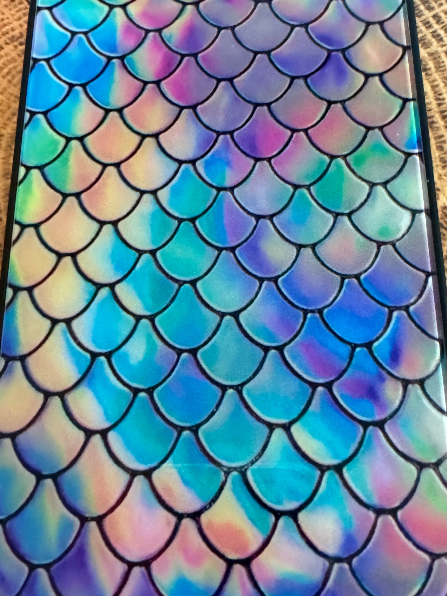 Mermaid Scale Multicolor IPhone Soft  Case