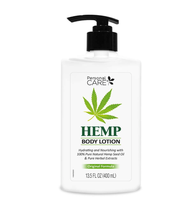 Hemp  Body Lotion  Full Size Bottle with Pump