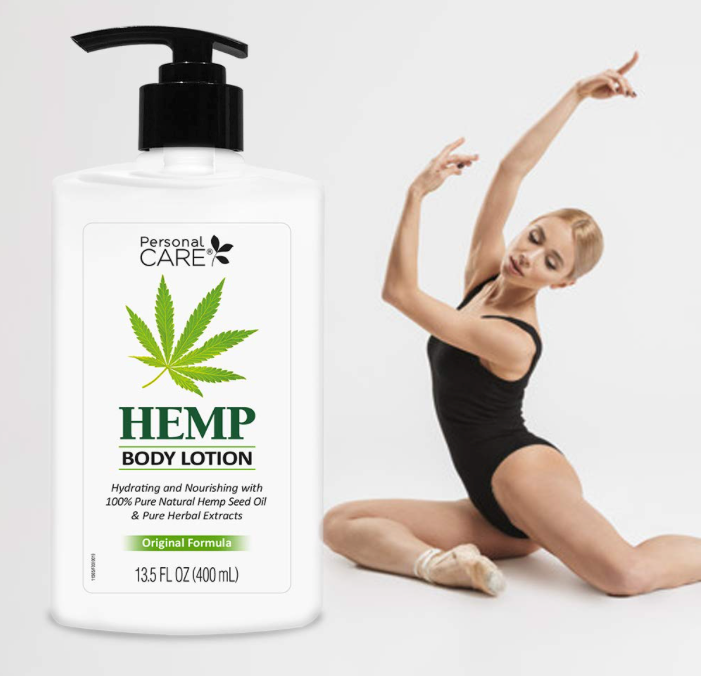 Hemp  Body Lotion  Full Size Bottle with Pump