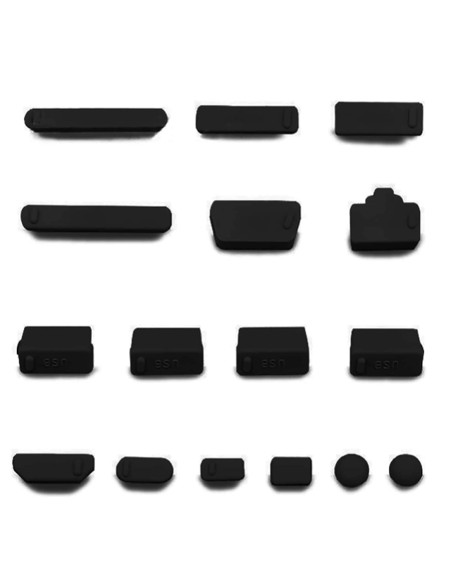 Laptop Dust Cover Plugs  16 piece set