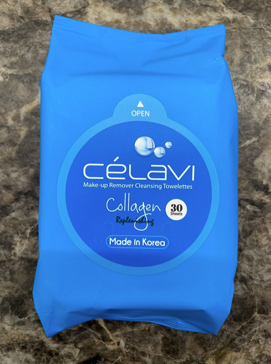 Celavi Makeup Remover Cleansing Wipes Removing Towelettes