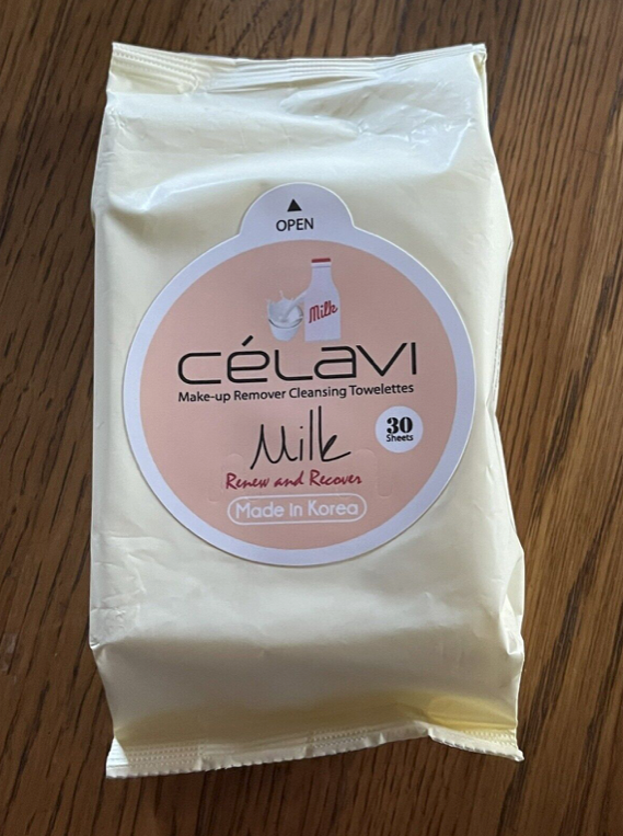 Celavi Makeup Remover Cleansing Wipes Removing Towelettes