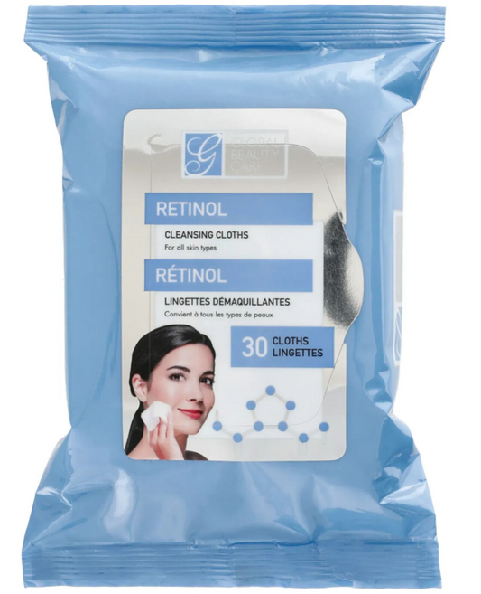 Global Beauty Car RETINOL Facial Cleansing Clothes   ( SALE )