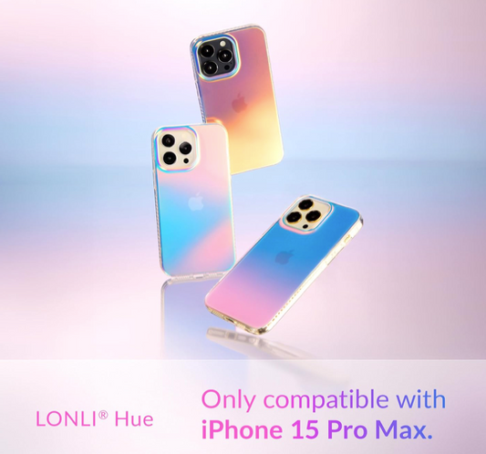 Holographic Iridescent iPhone 15 Pro Max Case