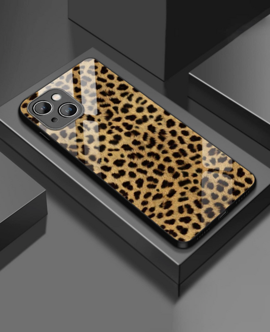 iPhone 14 Leopard Print Brown Black Patter Soft Case