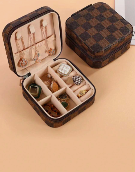 Fashion Square Jewelry Box Storage Multicolor