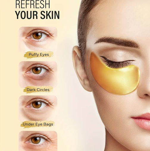 24K Gold Under Eye Mask