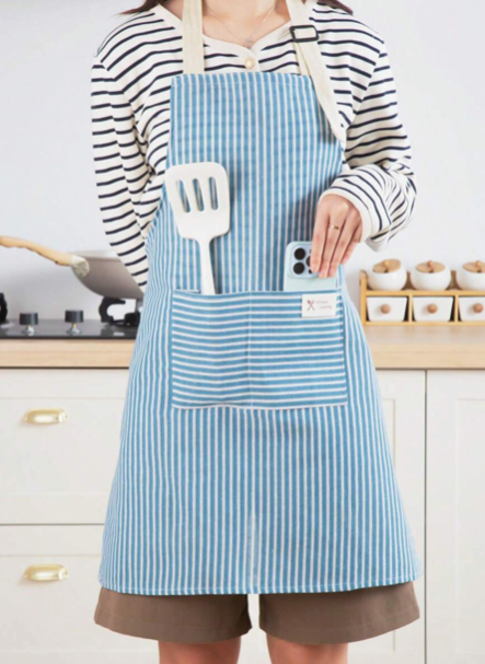 Striped Sourdough Bread Bakers Apron