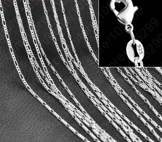 Pure 925 Sterling  Silver Chain Necklace