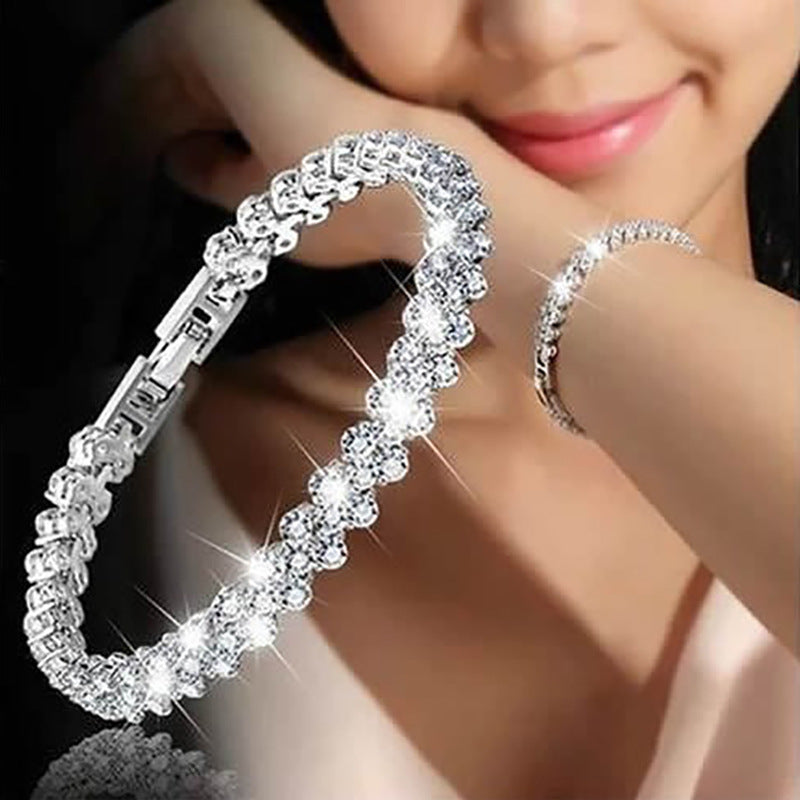 My Heart is Full of Love Cubic Zirconia Bracelet