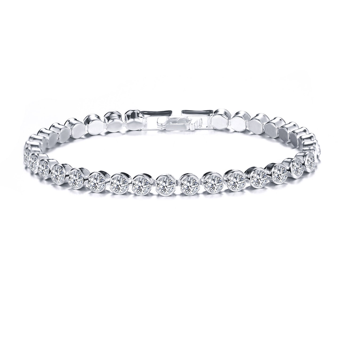 My Heart is Full of Love Cubic Zirconia Bracelet