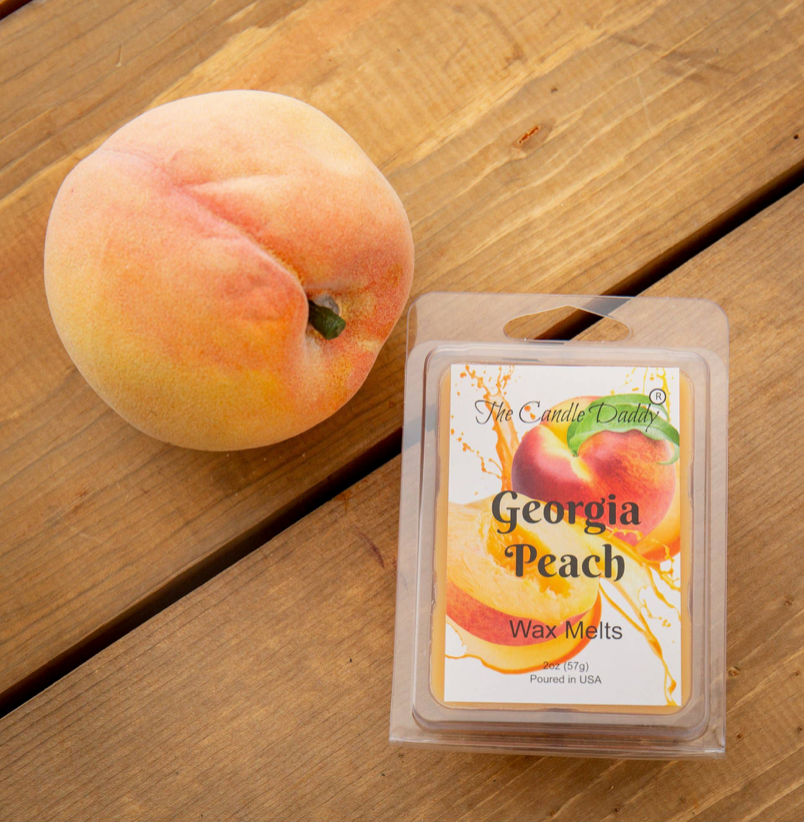 Georgia Peach - Southern Peach Fruit Scented Melt - Maximum Scent