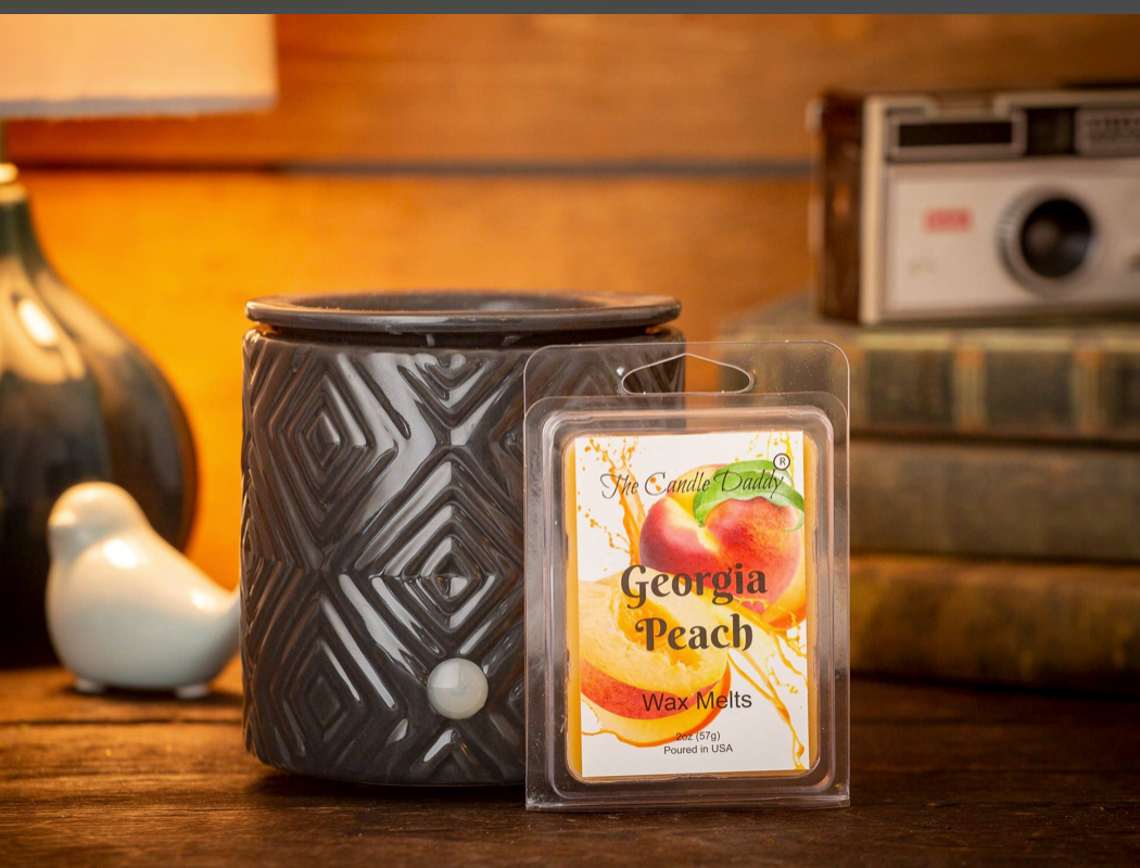 Georgia Peach - Southern Peach Fruit Scented Melt - Maximum Scent