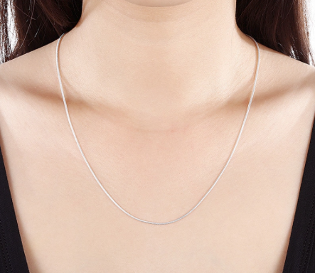 925 Sterling  Silver Chain Necklace