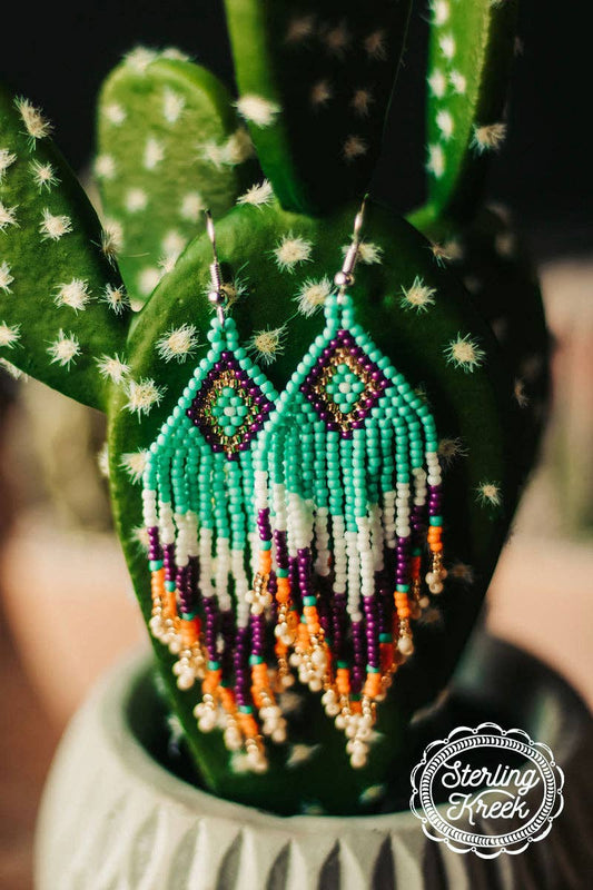 NATIVE NATION SEED BEAD  Earrings