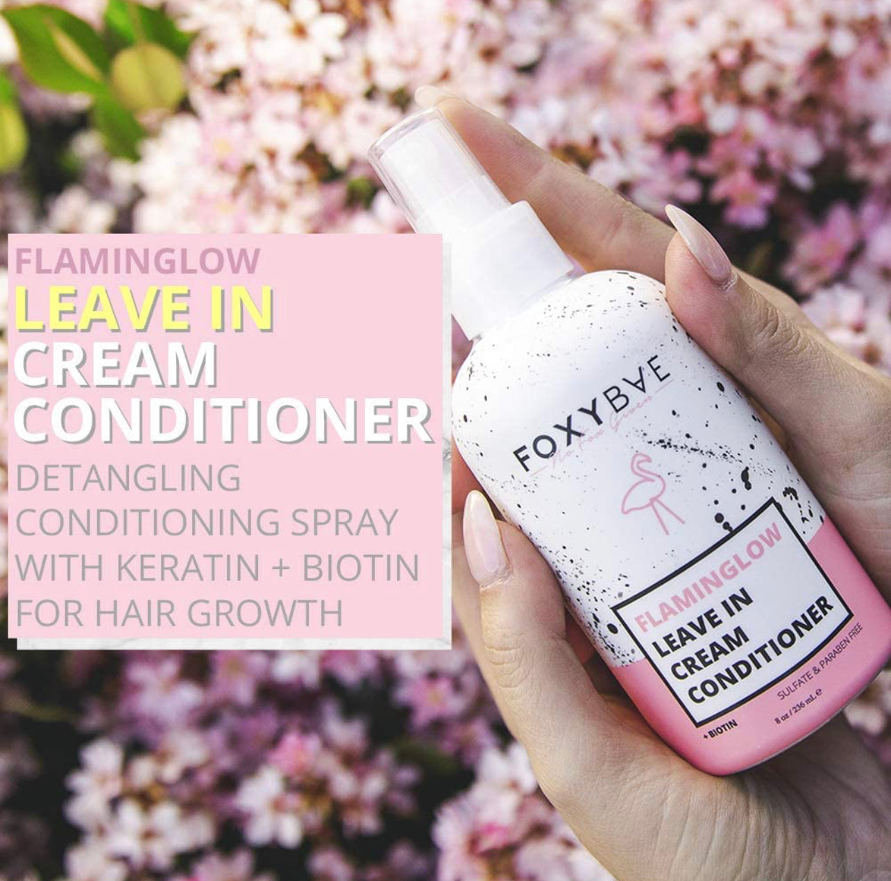 Leave In Hair Conditioner by FoxyBae  Flaminglow