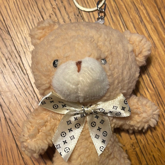 Tan Teddy Bear 🧸 Keychain 💕 Unbranded    🔥  SALE  🔥